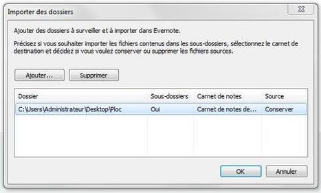 Synchroniser un dossier dans Evernote | Time to Learn | Scoop.it