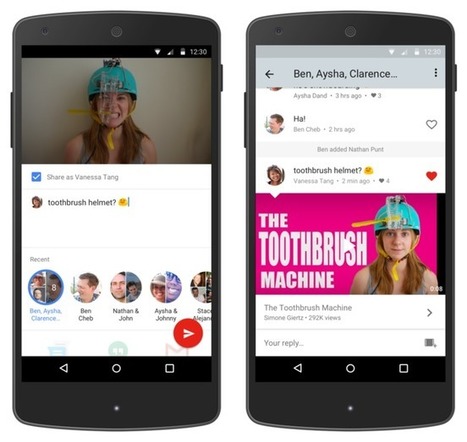 Youtube développe sa messagerie | Médias sociaux : Conseils, Astuces et stratégies | Scoop.it