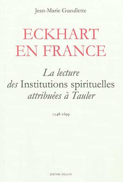 Eckhart en France, par J.-M. Gueullette | Les Livres de Philosophie | Scoop.it