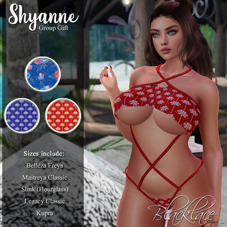Shyanne Bikini July 2021 Group Gift by Blacklace | Teleport Hub - Second Life Freebies | Second Life Freebies | Scoop.it