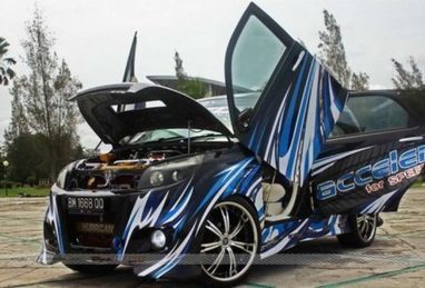 Modifikasi Avanza Hitam In Otomoka Scoop It