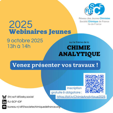 Evénement - SCF- Webinaire Chimie Analytique | Infos Lab' septembre 2025 | Scoop.it