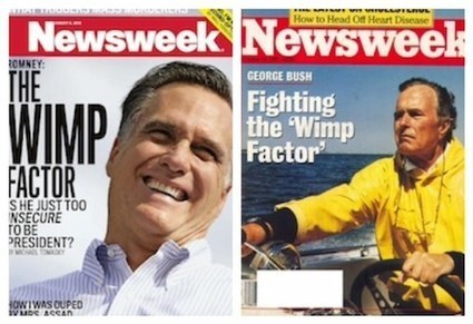 Newsweek Cover Story: 'Mitt Romney: A Candidate With a Serious Wimp Problem' | Communications Major | Scoop.it