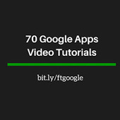 Free Technology for Teachers:  Seventy Google apps video tutorials | Creative teaching and learning | Scoop.it