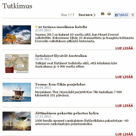 Tutkimus | 1Uutiset - Lukemisen tähden | Scoop.it