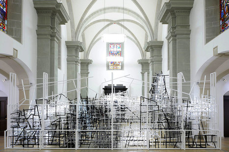 Clement Bagot: Crossing space | Art Installations, Sculpture, Contemporary Art | Scoop.it