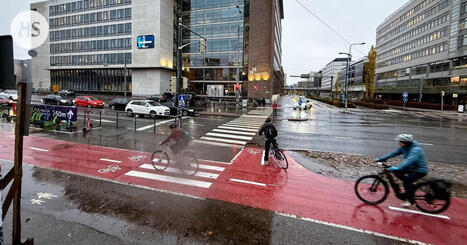 Pasilan vaarallinen risteys on nyt maalattu punaiseksi | HS.fi | 1Uutiset - Lukemisen tähden | Scoop.it