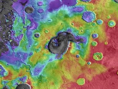Image of the Day: The Ancient Supervolcanos of Mars | Ciencia-Física | Scoop.it