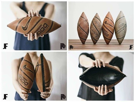 2nd Chance: Bags From Upcycled Basketball Balls | 1001 Recycling Ideas ! | Scoop.it