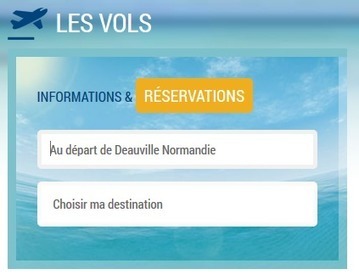 A&eacute;roport de Deauville-Normandie - Nouveau module de r&eacute;servation en ligne | Veille territoriale AURH | Scoop.it