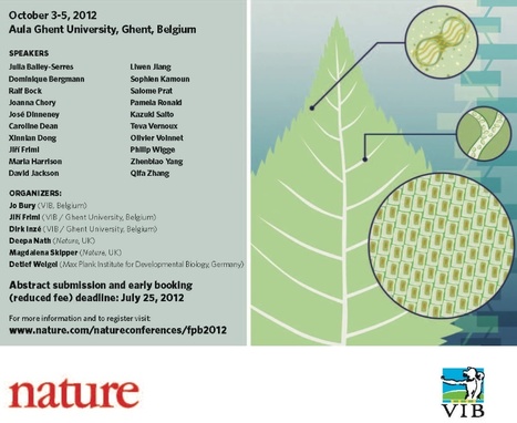 Conference: Frontiers in plant biology: From discovery to applications. October 3-5, 2012, Ghent University, Belgium | Plants and Microbes | Scoop.it