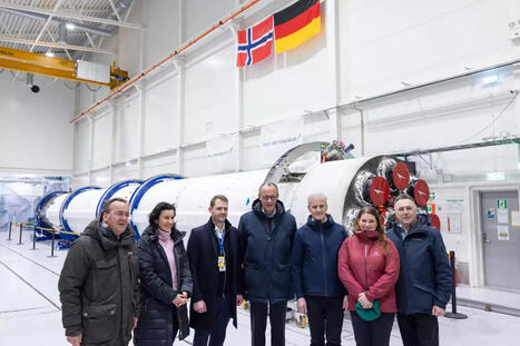 Spatial : &agrave; And&oslash;ya, Friedrich Merz pr&ocirc;ne une collaboration bilat&eacute;rale avec la Norv&egrave;ge | AERONAUTIQUE NEWS - AEROSPACE POINTOFVIEW - AVIONS - AIRCRAFT | Scoop.it