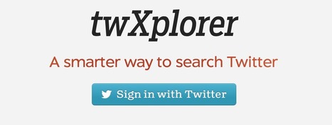 TwXplorer, la recherche intelligente sur Twitter | Hashtag : actualit&eacute;s et fonctionnalit&eacute;s | Scoop.it