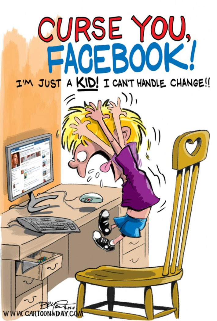 Facebook Changes Format – Cartoon Cartoon | Machinimania | Scoop.it
