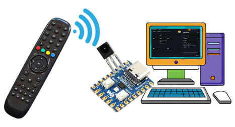 Convert old IR remote controls into presentation clickers using an RP2040 USB board and open-source TTVKTR firmware - CNX Software | Embedded Systems News | Scoop.it