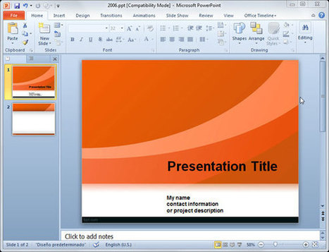 Best PowerPoint Templates for Social Business presentations | PPT Presentation | Free Templates for Business (PowerPoint, Keynote, Excel, Word, etc.) | Scoop.it