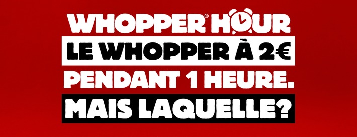 Burger King crée une heure où le Whopper est à 2€ | Médias sociaux : Conseils, Astuces et stratégies | Scoop.it
