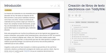 Creación de libros de texto electrónicos con TiddlyWiki | TIC & Educación | Scoop.it