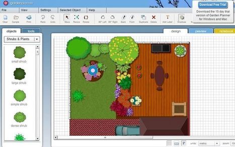 Garden Planner: aplicación web para crear Planos de Jardines y Exteriores | tecno4 | Scoop.it