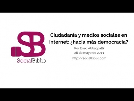 Ciudadanía y medios sociales en Internet | Educación, TIC y ecología | Scoop.it