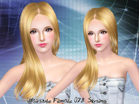 *FREE* Skysims-Hair-078 << TSR | Les Sims | Scoop.it