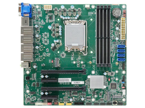 Industrial MicroATX motherboards support Intel Core 12th-14th Gen processors with up to four 2.5GbE/10GbE ports - CNX Software | Embedded Systems News | Scoop.it
