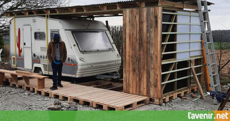 PHOTOS | Nandrin: 8 étudiants rénovent une caravane pour un migrant (Nandrin) | Revue de presse Sortir du bois | Scoop.it