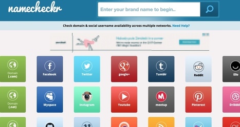 Namecheckr. Vérifier la disponibilité d'un nom sur le web et les réseaux sociaux | WEBMARKETING | Scoop.it