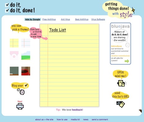 Create a To Do List | Tools for Teachers & Learners | Scoop.it