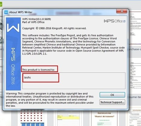 Free office wps activation key