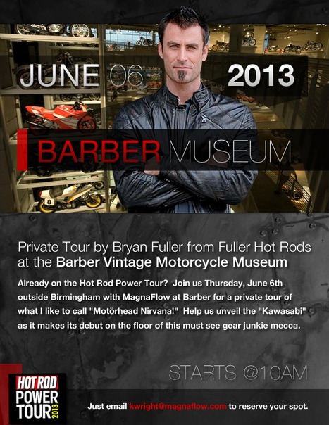 Private Tour at the Barber Vintage Motorcycle Museum with Bryan Fuller June 6th, 10am | Ductalk: What's Up In The World Of Ducati | Scoop.it