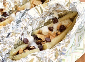 Grilled Chocolate Banana Melt Recipe | Really interesting recipes | Scoop.it