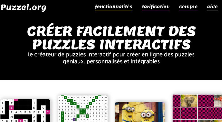 Puzzel. Créer des puzzles en ligne gratuitement – | TIC, TICE et IA mais... en français | Scoop.it