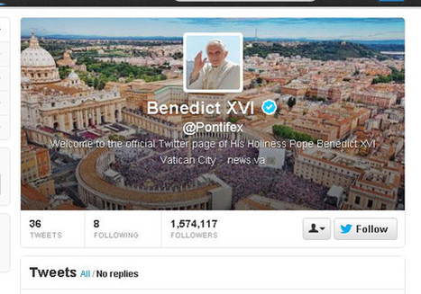 The pope’s 5 most popular tweets | MarketWatch | Public Relations & Social Marketing Insight | Scoop.it
