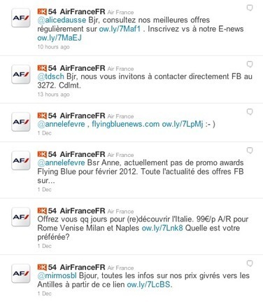 Air France et les médias sociaux du badbuzz au prix | R. Vansnick blog | Bad buzz | Scoop.it