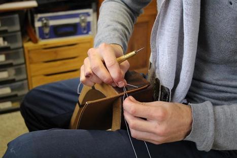 Portrait - Un Ponot parmi les exposants au Carrousel des Métiers d’Art et de Création de Paris | Métiers, emplois et formations dans la filière cuir | Scoop.it