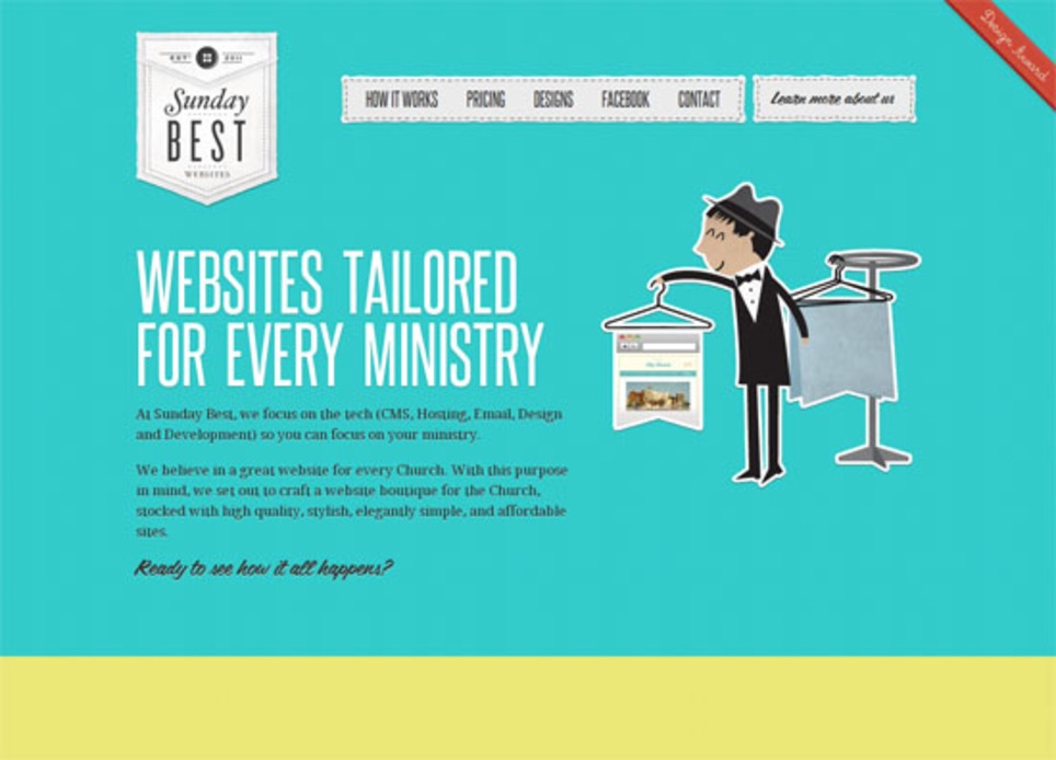 30 Strikingly Vibrant Web Designs for Inspiration | WebsiteDesign | Scoop.it