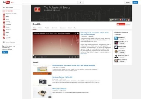 10 YouTube Channels for Photography Beginners | inspirationfeed.com | Photography by products | Scoop.it