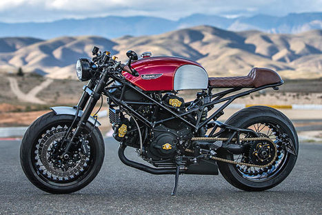 GROUP THUG. Mike Thalmann’s Team-Built Ducati Monster Cafe Racer - Pipeburn.com | Ductalk: What's Up In The World Of Ducati | Scoop.it
