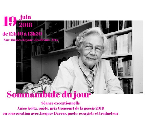 (Agenda) 19 juin, Bruxelles, Anise Koltz | Poezibao | Scoop.it