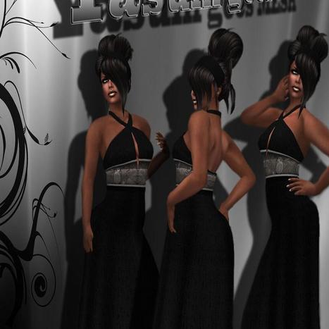 Mesh Knitted Dream Black Dress by Yasum Designs | Teleport Hub | Second Life Freebies | Scoop.it
