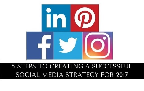 5 Steps to Creating a #SocialMedia Strategy for 2017 | Business Improvement and Social media | Scoop.it