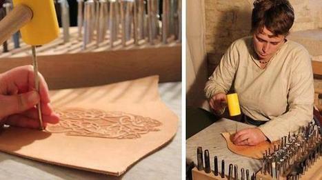 Kelvine veut ouvrir son atelier de cuir à Jort | Métiers, emplois et formations dans la filière cuir | Scoop.it