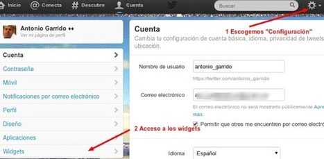Crea tus widget de twitter con twitter.com | TIC & Educación | Scoop.it
