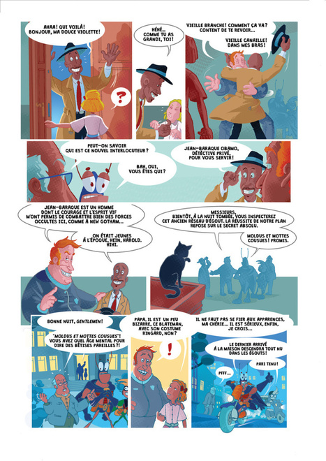 Blateman & Bobine #2- Goudacity (page 5) | Bande dessinée et illustrations | Scoop.it