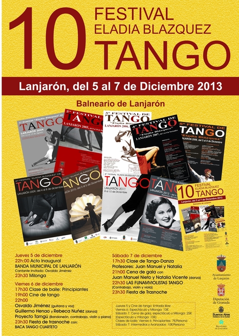 Lanjarón: 10 Festival Eladia Blazquez | Mundo Tanguero | Scoop.it