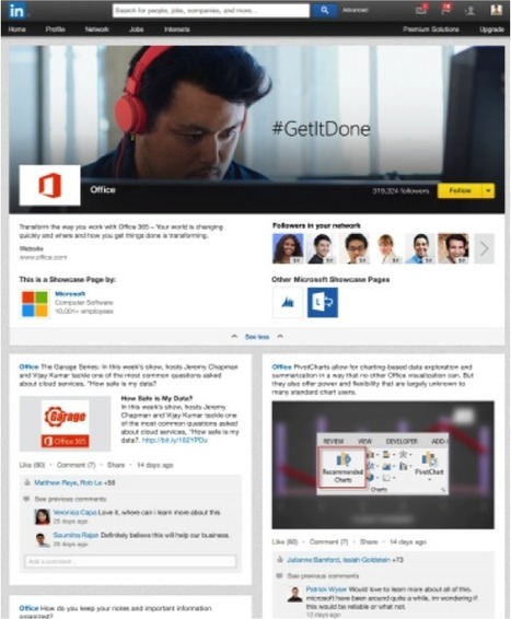 LinkedIn introduces Showcase Pages | Public Relations & Social Marketing Insight | Scoop.it