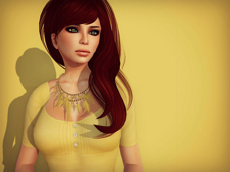52 Weeks of Color: Unmellow Yellow | GRAZIASL.COM | 亗  Second Life Fashion Addict  亗 | Scoop.it