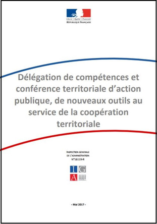 Délégation de compétences et conférence territoriale d'action publique, de nouveaux outils au service de la coopération territoriale | Doc [actu] - Le bulletin bibliographique des nouvelles ressources disponibles au centre de documentation de l’ADACL. | Scoop.it