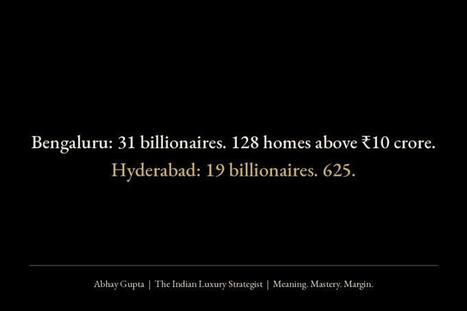 Bengaluru vs&nbsp;Hyderabad; who is more wealthy? | Abhay Gupta | Indian Travellers | Scoop.it